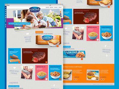 Visconti site product design site ui