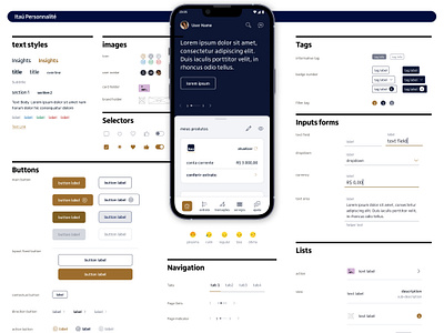 Itaú Design System design system ui