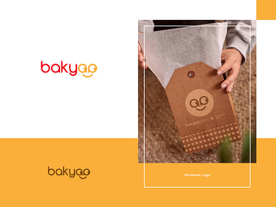 Bakyaa Logo Design design logo mascot online shopping smile