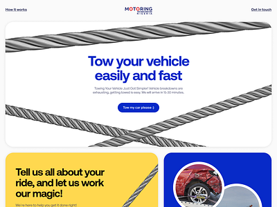 Motoring Landing Page design home home page illustration landing landing page logo site ui ui design uiux uxui web design web page website