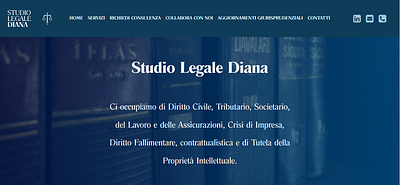 StudioLegaleDiana - Lawyer lawyer responsive design responsive website web design web design italia web design italy