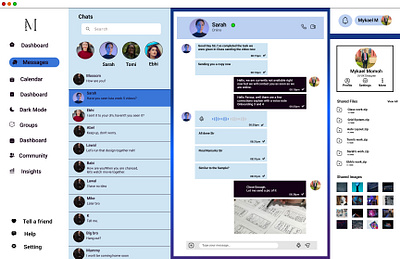 Chat-Box chat graphic design ui