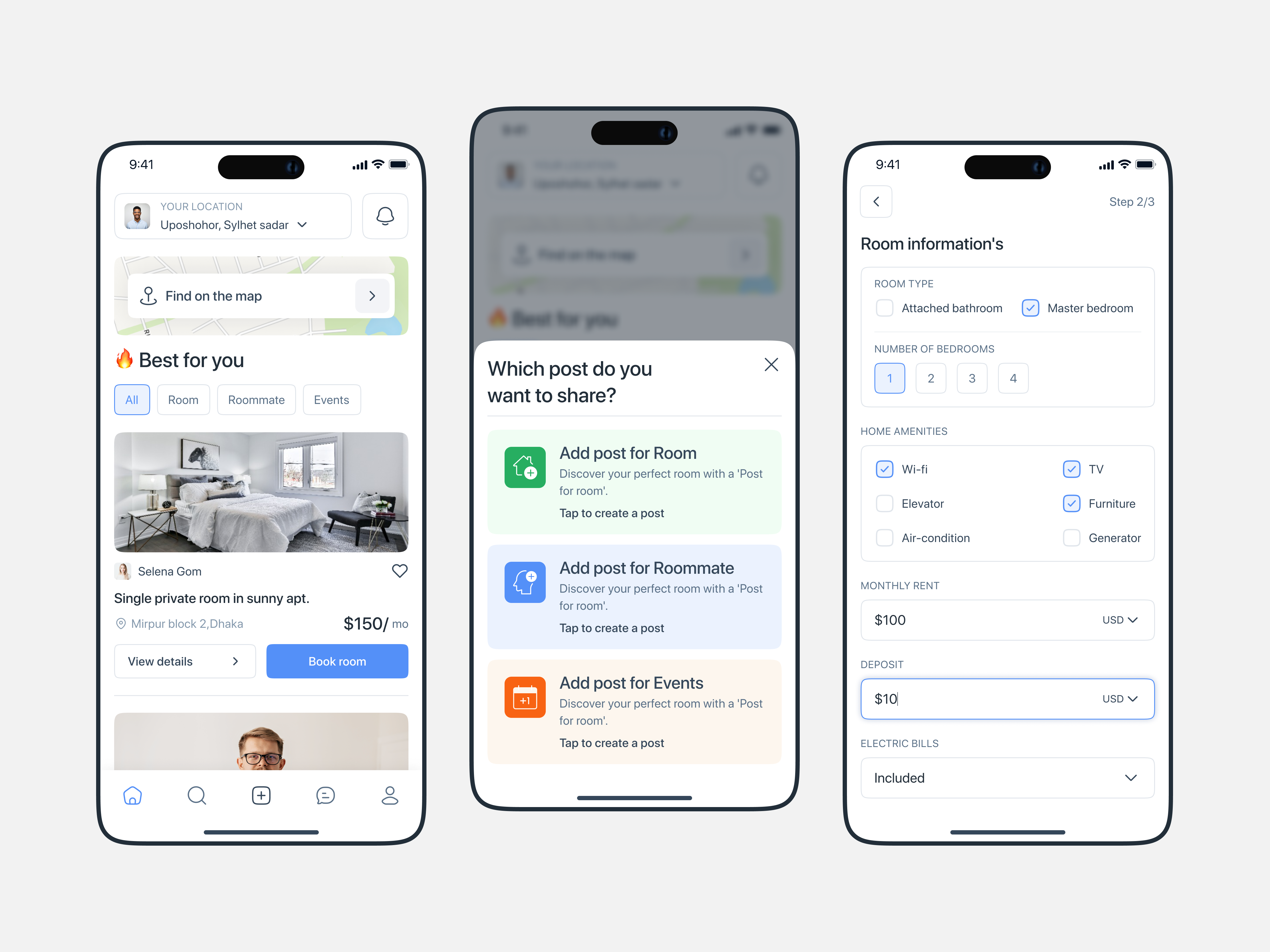 Home Management App by Peaky Design on Dribbble