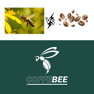 COFFE BEE LOGO DESIGN b branding graphic design logo motion graphics