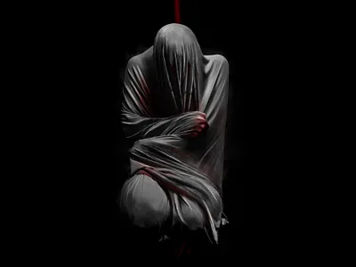 Pain 2dart art artwork dark design digitalpaint graphic design gray illustration life pain poster word