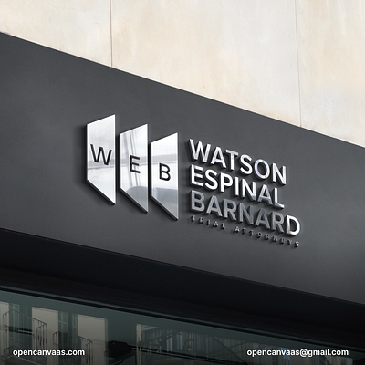 Watson Espinal Barnard_Branding brand logo branding corporate identity identity law logo logo logo design. ui
