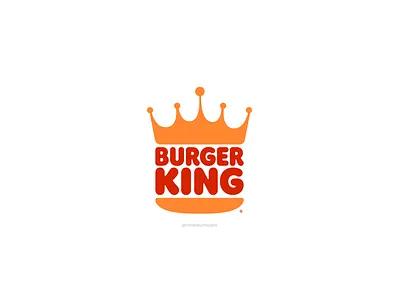 Burger King Logo Redesign brand identity burger king rebranding burger logo burgerking graphic design king logo logo design morphism rebranding redesign
