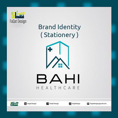 New Branding Identity ( Stationery ) branding design health illustrator logo mockup stationery