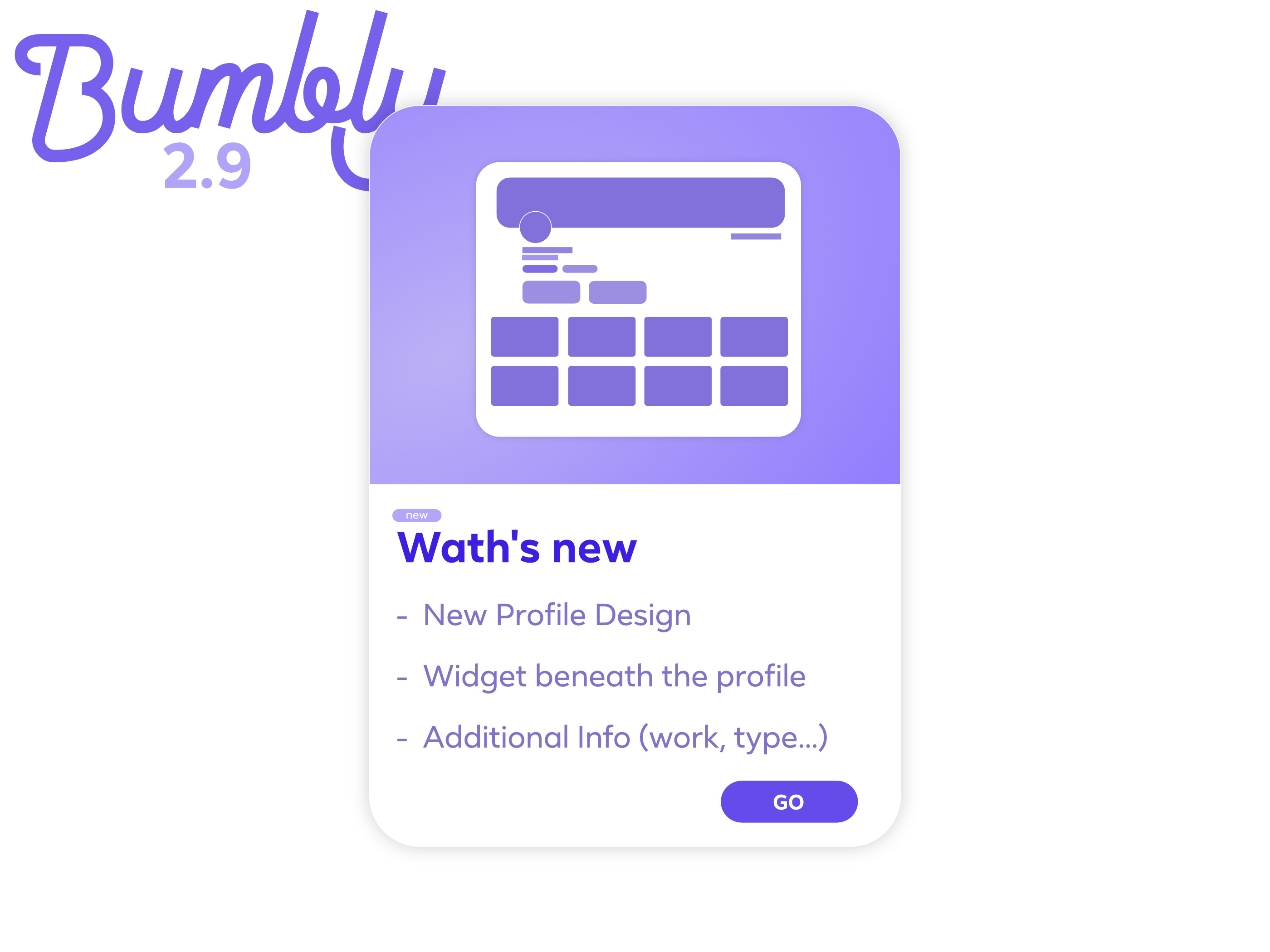 Bumbly (Update 2.9) affinity behance behance redesign bumbly dribbble dribbble redesign illustration logo redesign update web