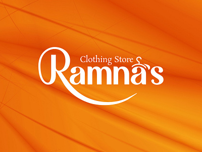 Ramna Logo Design typography