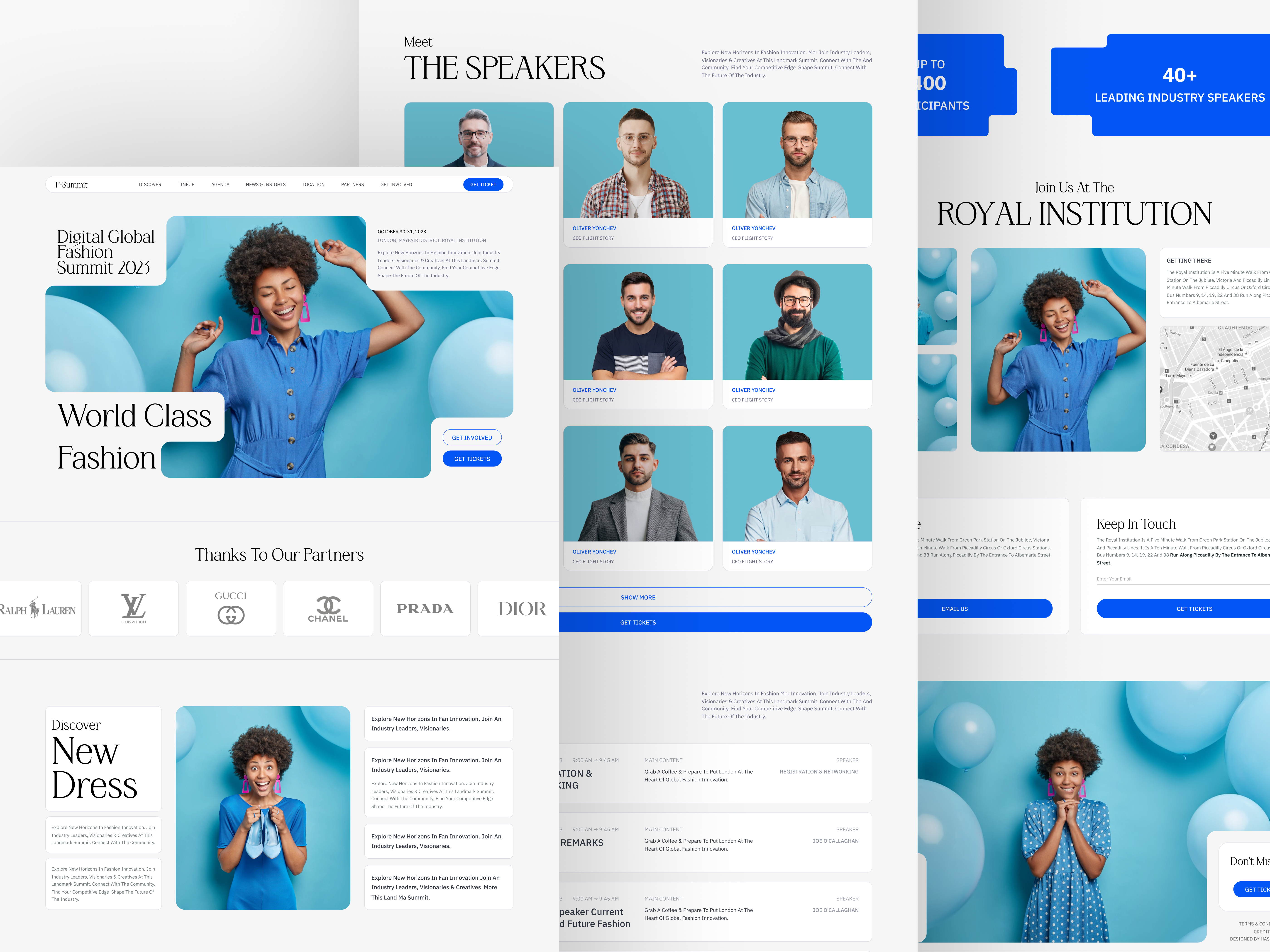F-Summit Global Fashion Summit Landing Page UI Design. apparel branding clothing ecommerce fashion brand fashion gallery fashion summit fashion website fashionshow homepage ui design landing page models trendy ui design ui ui design ui ux uiuxlandingpage ux ux ui web visual design website landing page