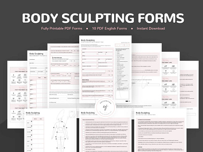 Body sculpting forms beauty business beauty enhancement body contouring consultation body transformation consent clients forms for body sculpting liposuction sculpt your body consent forms sculpted beauty sculpting procedures ui