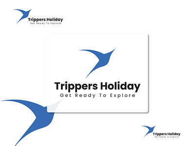 Trippers Holiday Travel Agency Logo Design (Unused) logomark