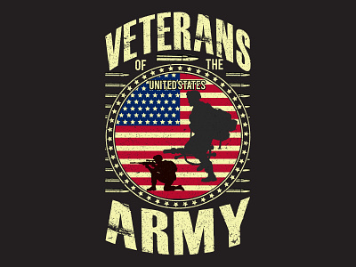 USA veteran T-shirt Design us