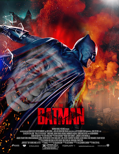 batman movie poster art artwork graphic design graphic poster movie poster photoshop poster art poster design visual design
