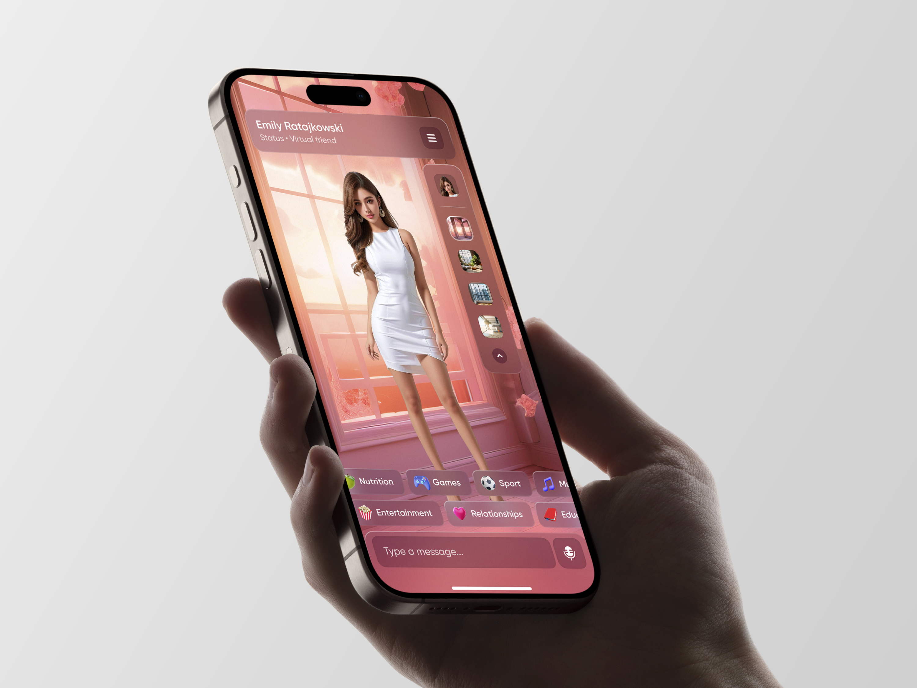 Example of Social & Media | Chat Mobile App Design