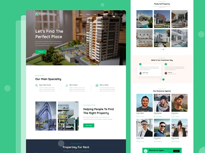 Real-estate website design apartment architecture building design emtiajahmed1 landing page landing page design mobile app property management property website real estate agency real estate agent real estate ui real estate website realestatelife realtor ui ui design ui designer ux