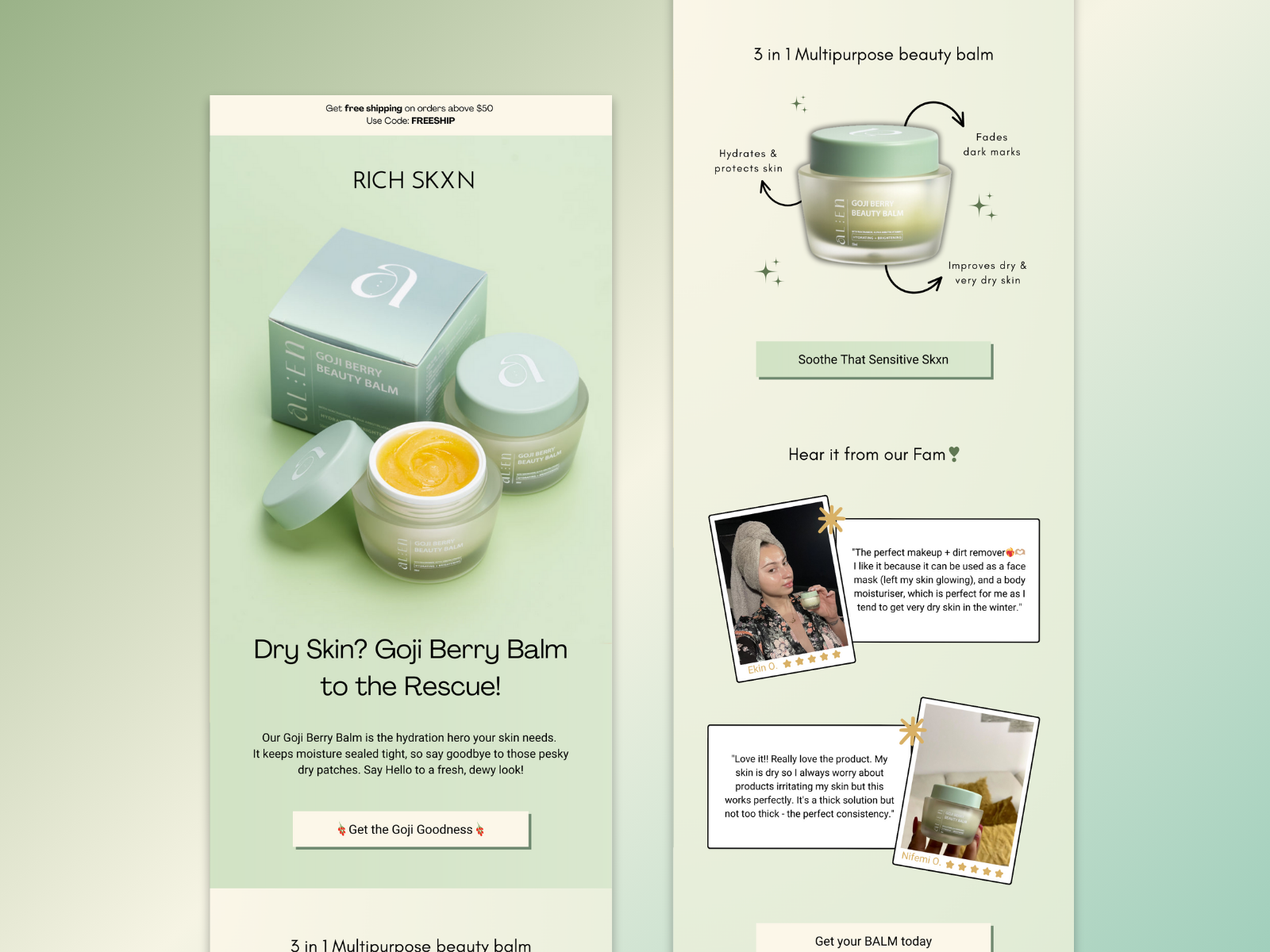 Example of High Converting Email Design