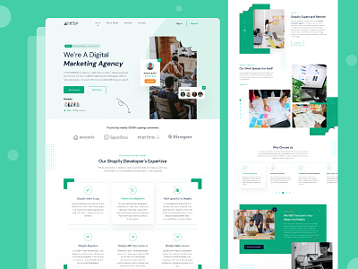 Digital agency website design agency landing page agency website daily ui challenge dashboard design digital agency figma website design landing page marketing website mobile app shopify website ui design ui designer web template website design website template