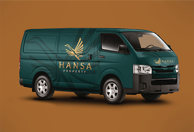 Hansa Property logo design branding logo