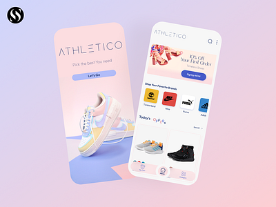 Let's Start our Saturday with a little pink and peace. adidas app design highheels nike pink puma shoe sneaker sneakers store timberland ui uidesign