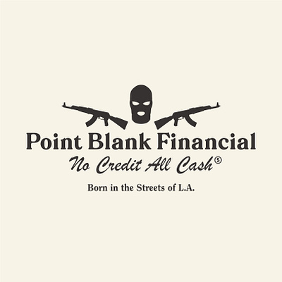 Point Blank Financial design graphic design illustration logo t shirt print vector