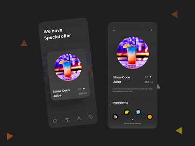 Beverage App UI Design appdesign beverageapp beveragediscovery beveragediscoveryui branding cocktailapp cocktailappui coffeeappui design drinkmenudesign graphic design mixologyappdesign mobileappuix mobilebarui ui uicomponents uipatterns uiuxdesign ux