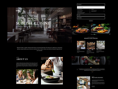 Dina Fine Dining bar business cafe chef cooking diner dining elementor fine dining food food menu menu pizza restaurant restaurant theme restaurant wordpress seafood theme wine wordpress