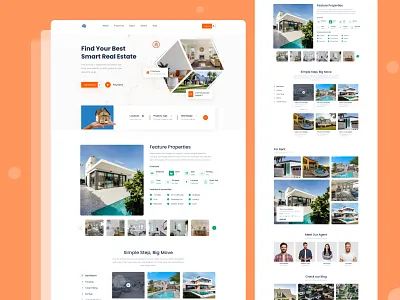Real-state landing page design branding daily ui challenge dashboard emtiaj ahmed find real estate agents house rent illustration landing page mobile app property property landing page real estate real estate agency real estate agent real estate landing page real estate property real estate website realestate dashboard rental landing page uidesigner