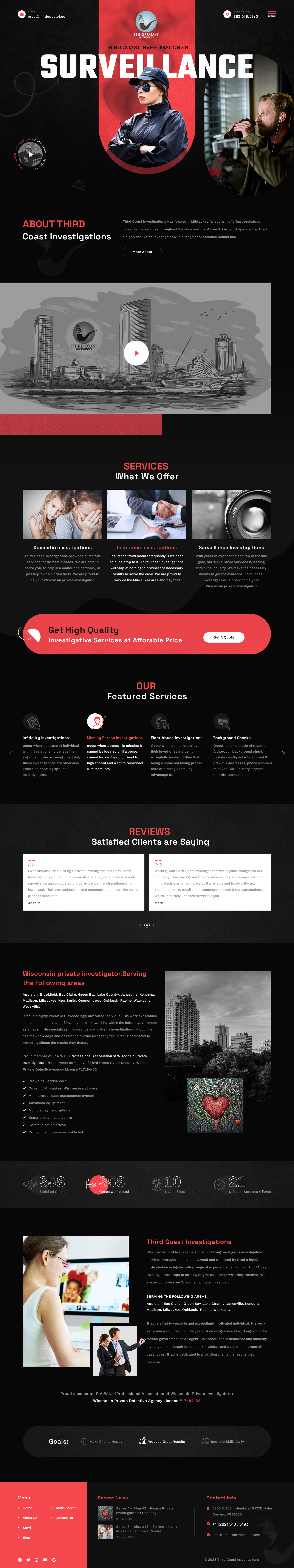 Investigation Services Website investigation services website private security website security website