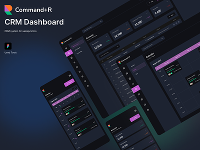 CRM Dashboard Design analytics crm crm dashboard dashboard figma landing page management mobile dasgboard mobile ui redesign responsive responsive dashboard saas dashboard saas landing page table ui ui design uiux design user interface wireframe