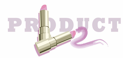 for fans of lipsticks branding design illustrator lipsticks logo product vector