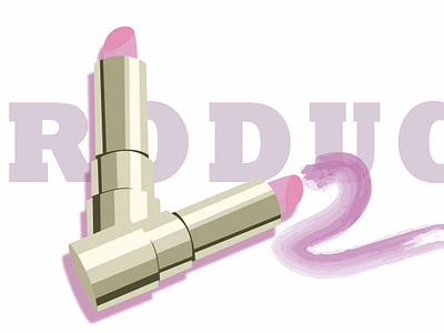 for fans of lipsticks branding design illustrator lipsticks logo product vector