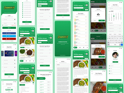 ZAMGOLD Recipes Mobile Application tasty discoveries.