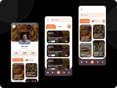 KDiet Mobile App UI appdesign calorietrackerapp cookingappui design dietappui dietcoachapp dietitianappdesign dietjourneyui diettracker fitnessappui fooddiaryui healthandwellnessapp healthyeatingui mealplanningui mealprepui nutritionappdesign nutritionguideui ui uiuxdesign weightlossappui