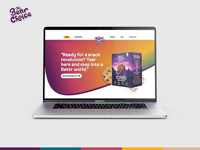 Cookies - Product Website branding website food website graphic design ui website design