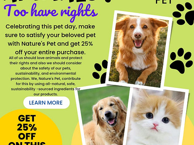 Digital Advertising ads advertising animals branding cats design digital advertising dogs graphic design marketing offers pet day pet shop pets promotional posters promotions