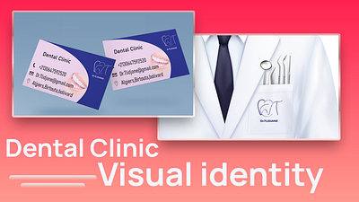 Dental Clinic Visual identity branding design graphic design logo