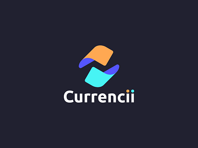 Logo Update for Currencii branding cash exchange financial fintech logo logomark mature money serious
