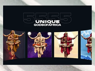 NFT Gallery Showcase UI Design design figma game design gamefi gamification illustration nft nft gallery nft ui nft website product design slideshow ui ux web3