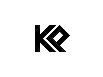KP Monogram branding design graphic design identity illustration kp kp logo kp monogram lettermark logo logo design logo designer logotype minimalist monogram pk pk logo pk monogram typography vector