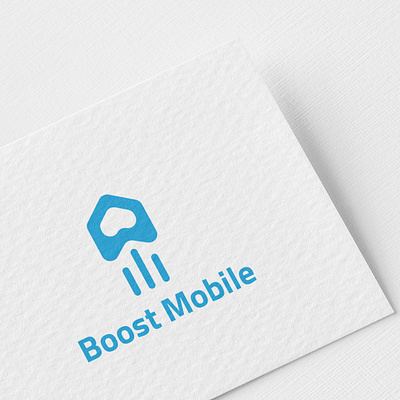 Boost Mobile Logo Template cellphone