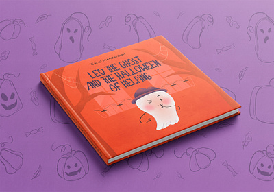 Halloween book for children book cover book illustration cartoon character character character design childrens illustration ghost halloween illustration