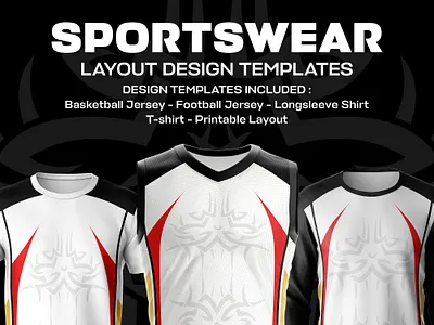 TRIBAL JERSEY TEMPLATE DESIGN print