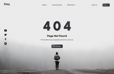 DailyUI - 404 Error Page 404 dailyui design error figma ui ux web