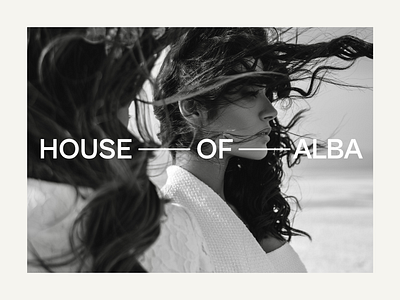 House of Alba Website & Interactions design ui ux web web design