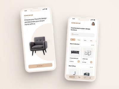 Furniture App furniture mobile application mobile design ui ux