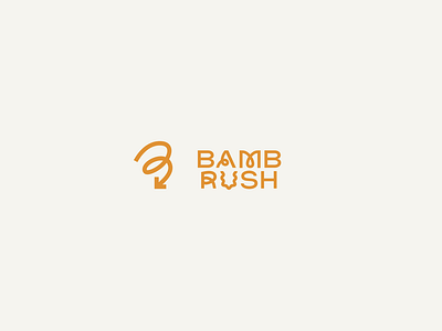 Bambrush - Bamboo Toothbrush logo branding design graphic design illustration logo