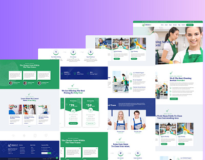 Cleaning & Repair Service HTML5 Website Template window cleaning