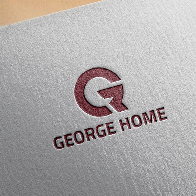 George Home Logo Template real